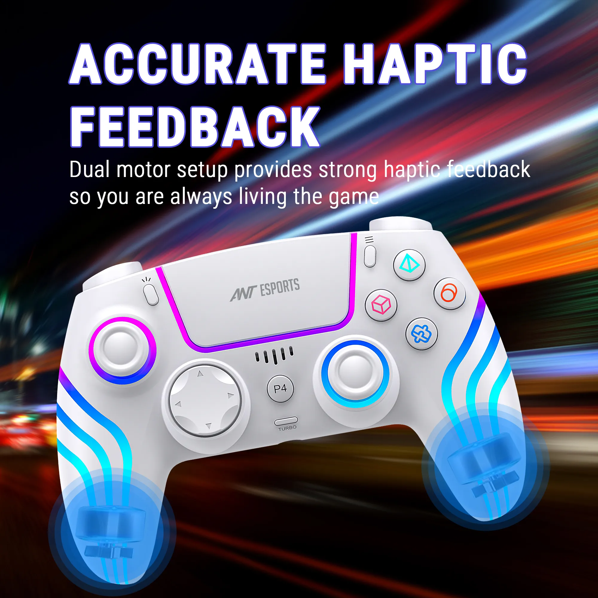Ant Esports Wireless Gamepad GP400 White view 5